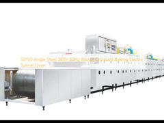 50*50 Angle Steel 380V 50Hz Biscuit Croissant Baking Electric Tunnel Oven