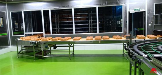 Hygiene Ultrasonic Slicer Sandwich Bread Rusk Production Line